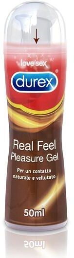 Reckitt benckiser h.(it.) spa RECKITT&BENCKISER DUREX REAL FEEL GEL LUBRIFICANTE 50ML