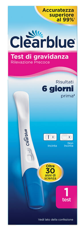 Procter & Gamble Srl Test Di Gravidanza Clearblue Early 1 Test