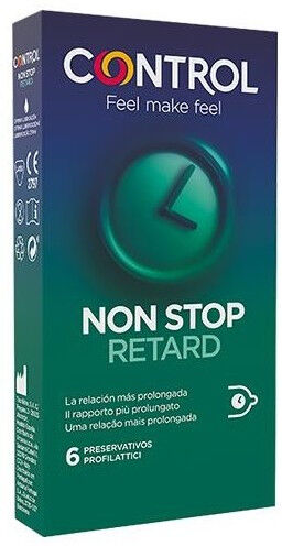 Control New Non Stop Retard 6 Pezzi