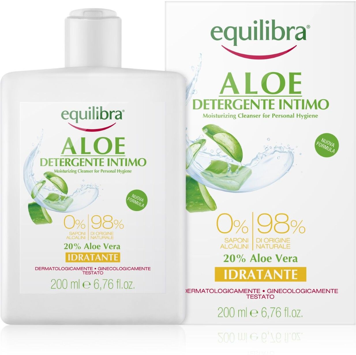 Equilibra Aloe Detergente Intimo Idratante 200ml