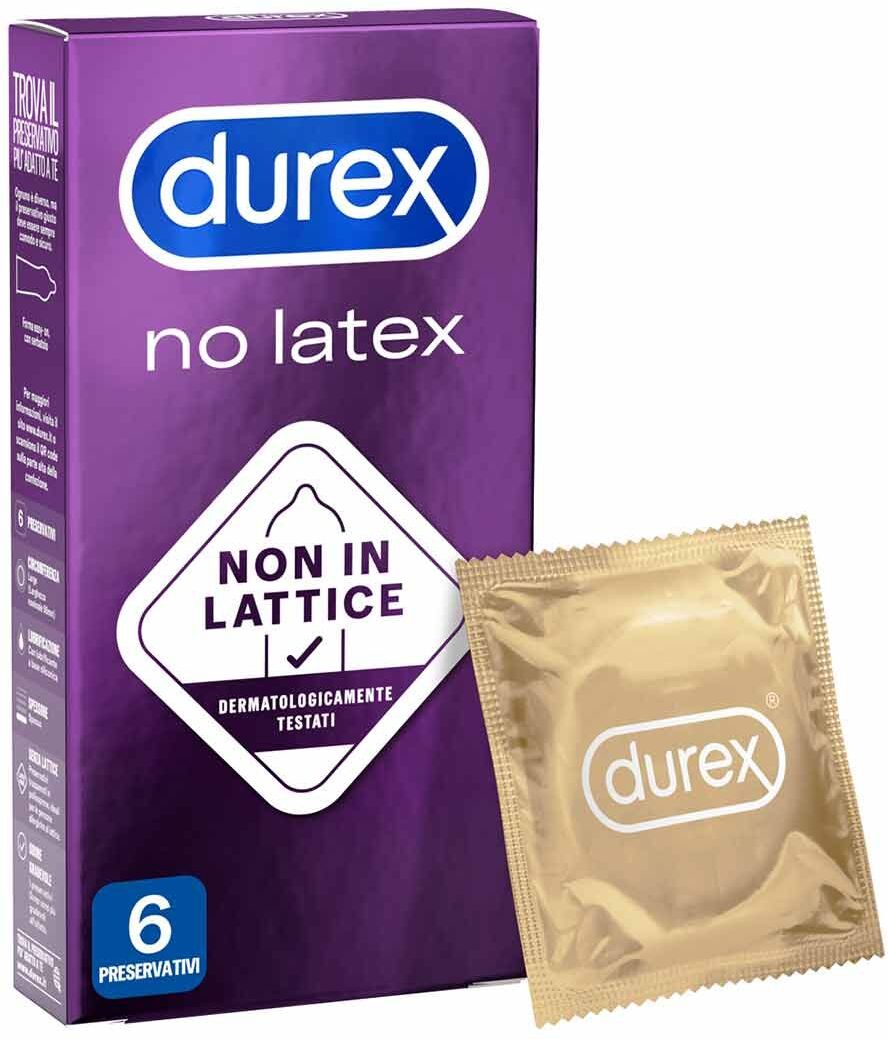 Durex No Latex 6 Profilattici