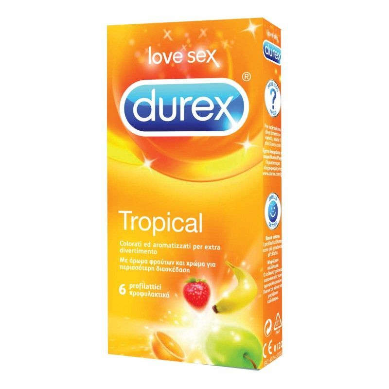 Durex Tropical Easy On Profilattici 6 Pezzi