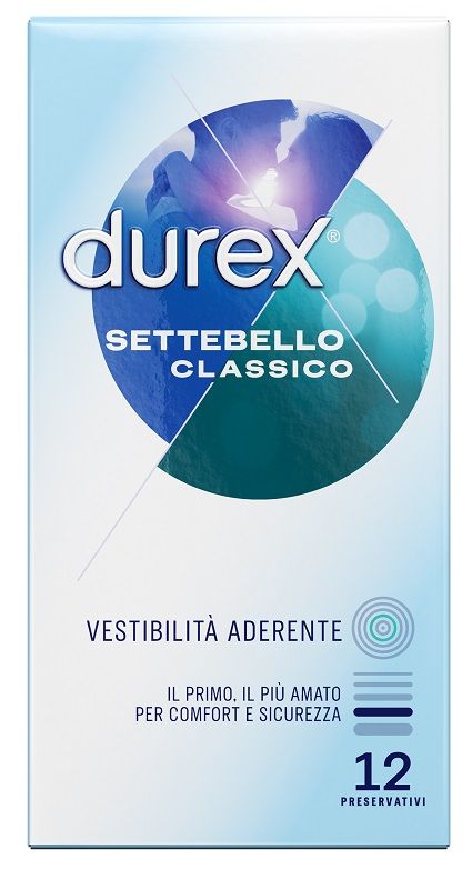 Durex Settebello Classico Profilattico 12 Pezzi