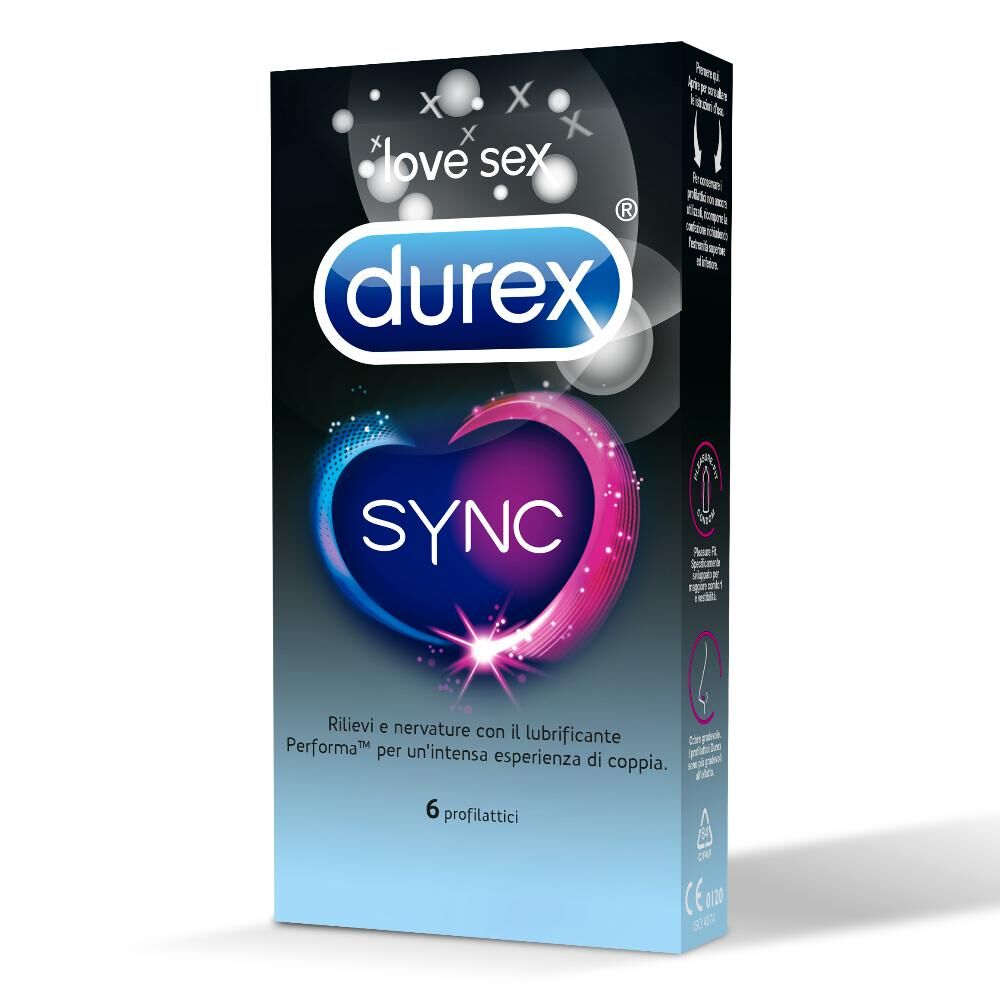 RECKITT BENCKISER H.(IT.) SpA Durex Sync Easy-on 6 Profilattici