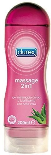 Durex Play Gel Lubrificante Massage 2 in 1 con Aloe Vera 200 ml