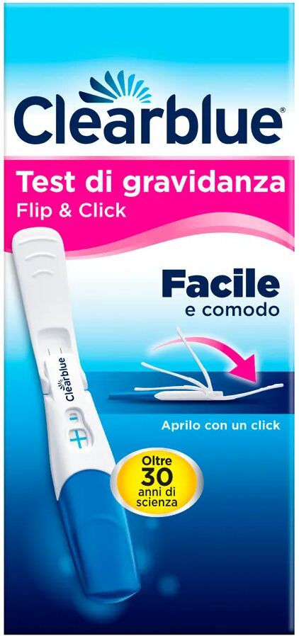 ClearBlue Test di Gravidanza Flip & Click 1 Test