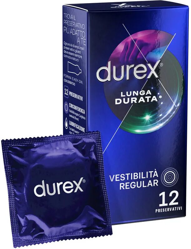 Durex Lunga Durata Preservativi Ritardanti 12 Pezzi