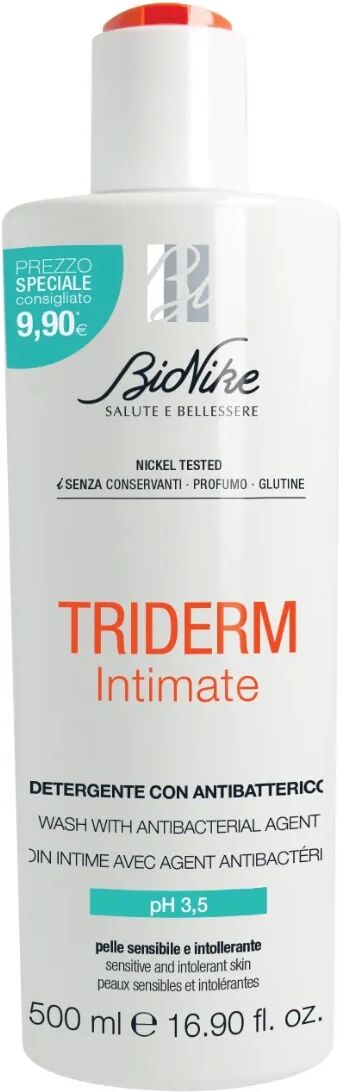 Bionike Triderm Intimate Detergente Antibatterico pH 3,5 PROMO 500 ml