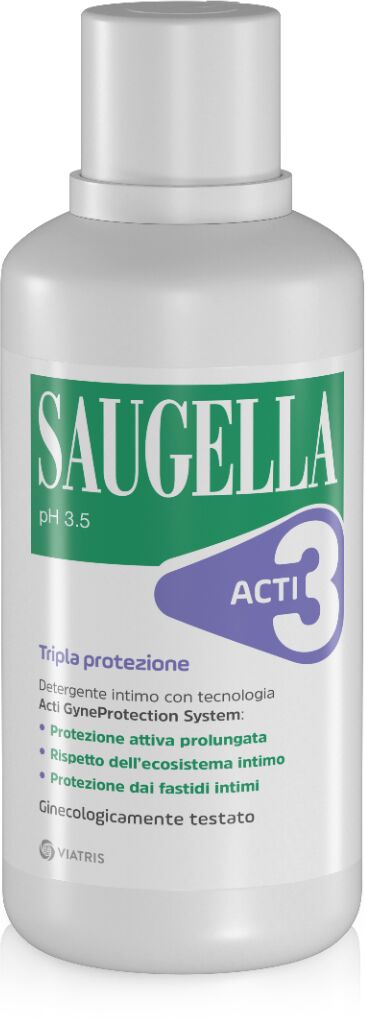 Saugella Acti3 Detergente Intimo 500 ml