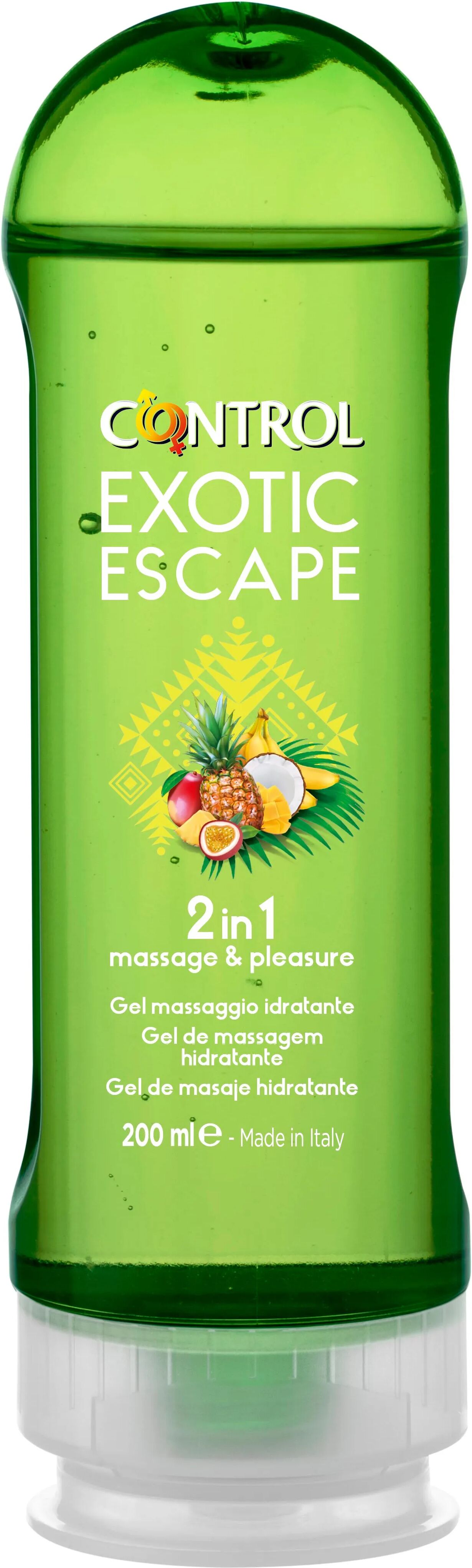 Control Exotic Escape Gel 2in1 Massaggi 200 ml