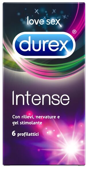 Durex intense orgasmic condoms 6 pezzi