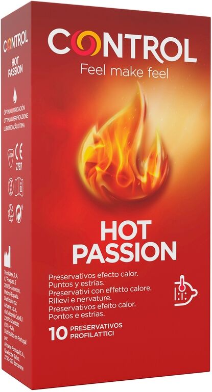 CONTROL hot passion 10 pezzi