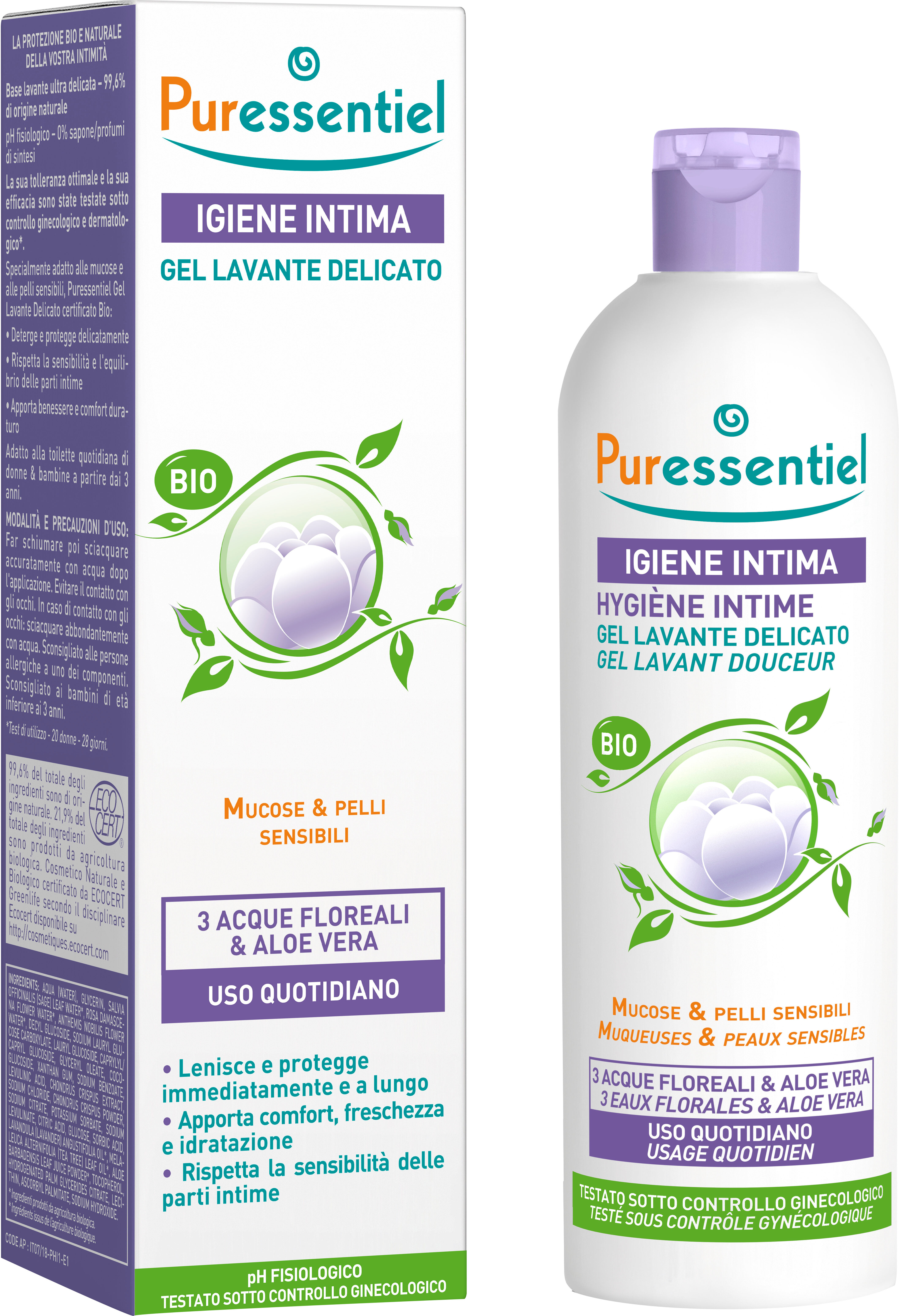 PURESSENTIEL gel igiene intima lavante delicato 500 ml