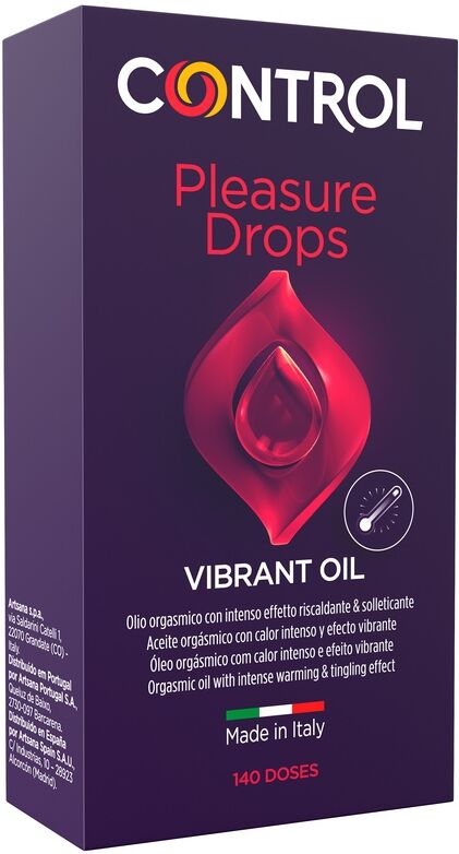 CONTROL vibrant oil pleasure drops