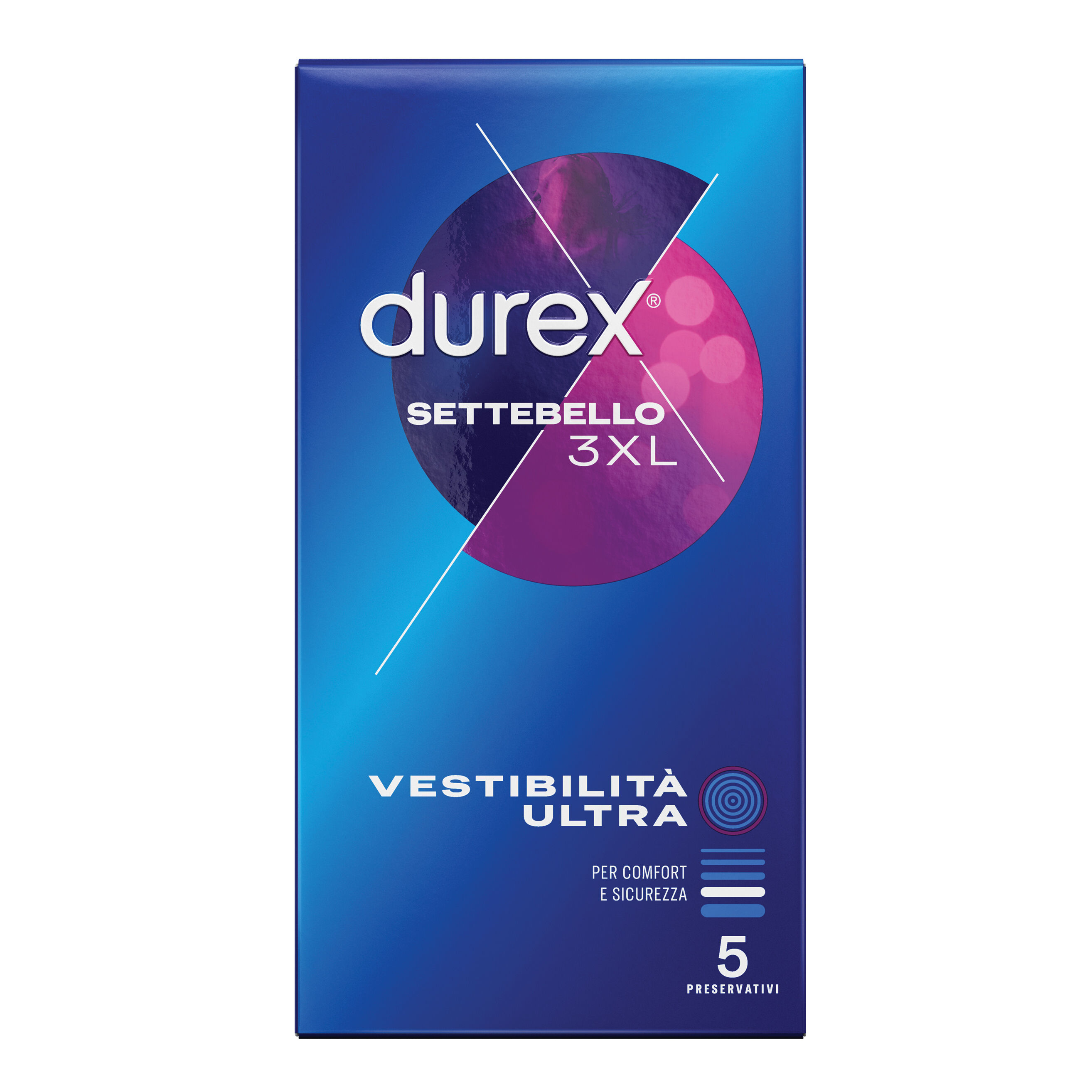 Durex Preservativo 3xl vestibilita' ultra 5 pezzi