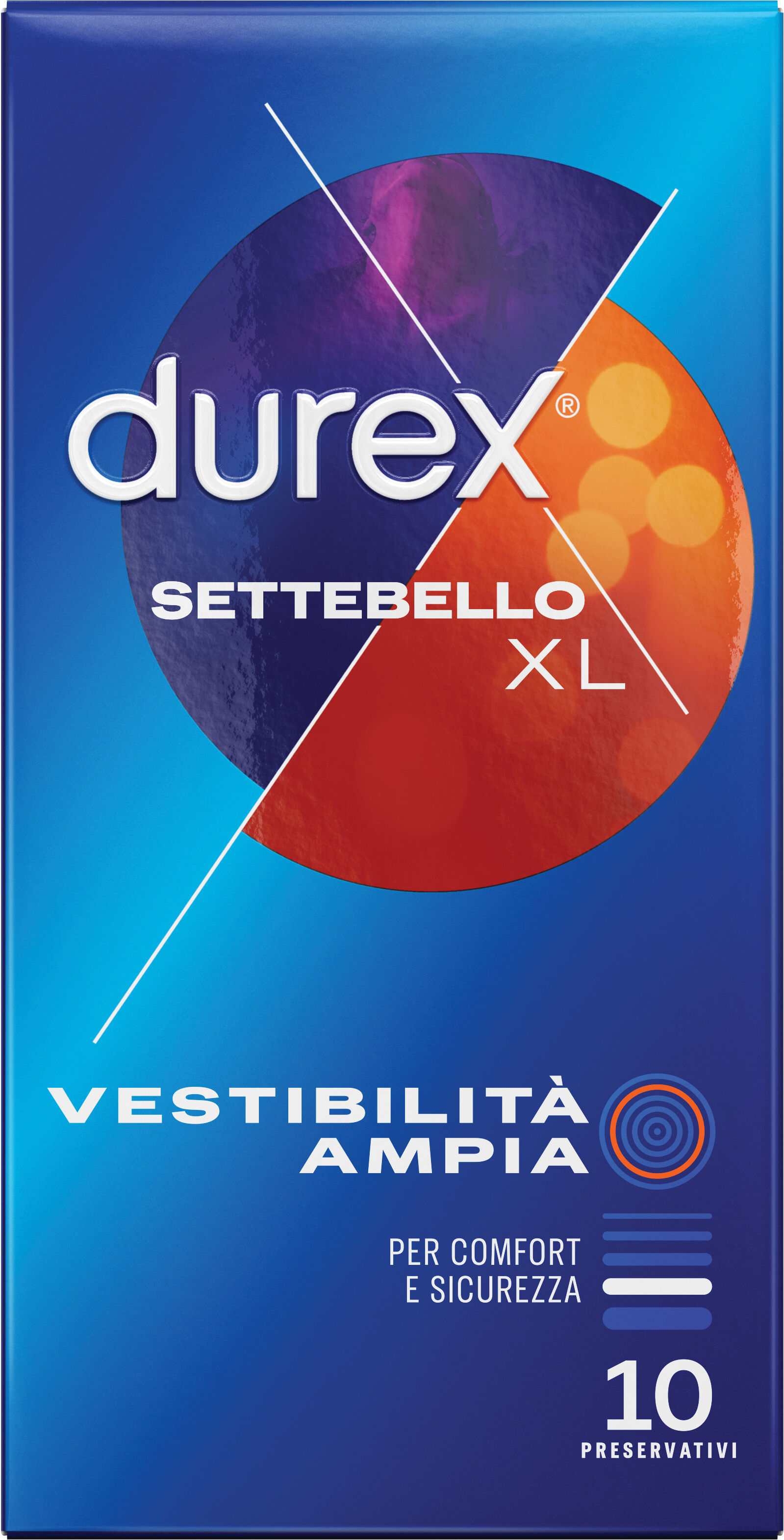 Durex Profilattico settebello extralarge 10 pezzi