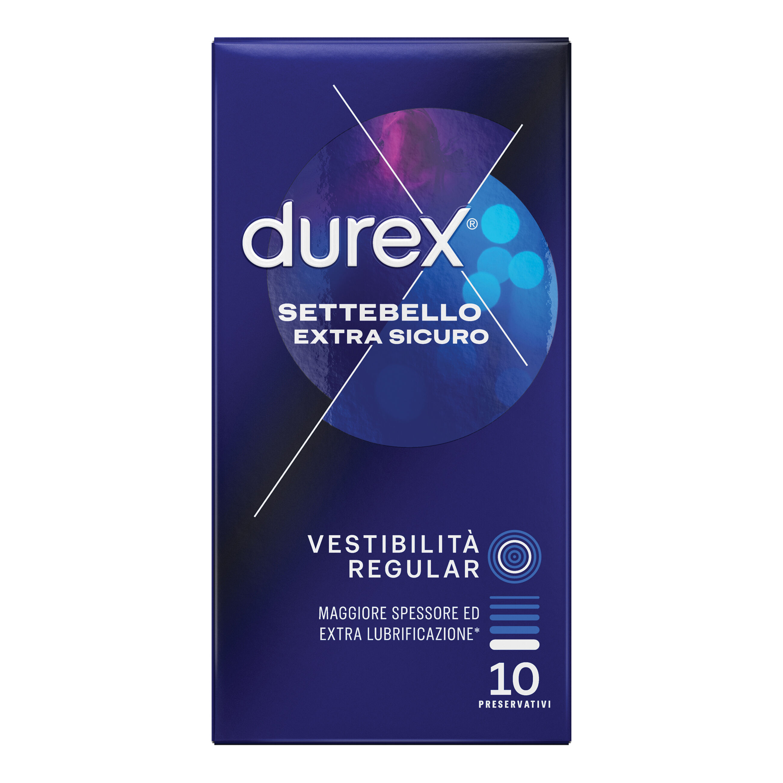 Durex Profilattico settebello extra sicuro 10 pezzi