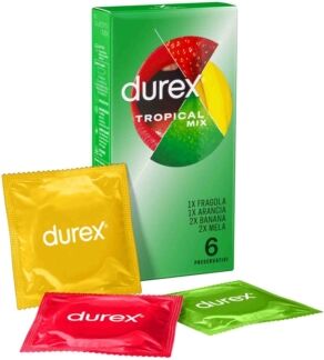 Durex Tropical Easy on 6 Profilattici Aromatizzati