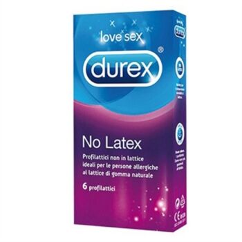 Durex No Latex 6 profilattici.