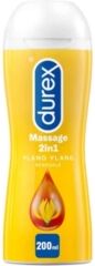 Durex Massage 2 in 1 Ylang Ylang Gel per Massaggi 200 ml