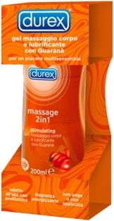 Durex Linea Lubrificanti Stimulating Gel Massage 2 In 1 Gel Intimo 200 Ml