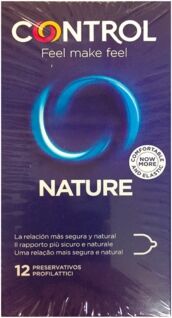 Control Linea Contraccezione Protezione Nature Piacere Naturale 12 Profilattici