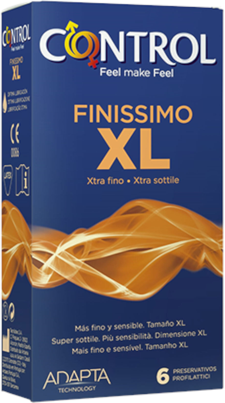 CONTROL Finissimo Xl 6 Profilattici