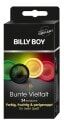 Preservativi Billy Boy Colorati Aromatizzati e Con Rilievi 24 Pezzi