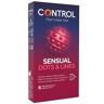 CONTROL Stimulatie Sensual Dots & Lines Condoom, 6 condooms