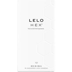 Lelo Hex Original Kondomer 12 stk - Klar