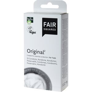 Fair Squared Original Veganske Kondomer 10 stk - Klar