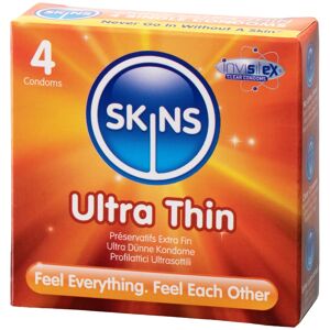 Skins Ultra Thin Kondomer 4 stk - Klar