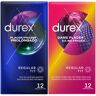 Durex Pack Prazer Prolongado x12 Preservativos + Dá-me Prazer x12 Preservativos