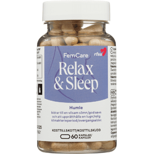 RFSU FemCare Relax & Sleep 60 kapslar