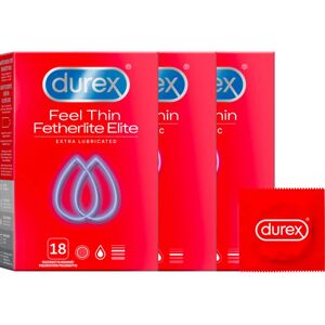 Durex Feel Thin Extra Lubricated 2+1 condoms (economy pack)