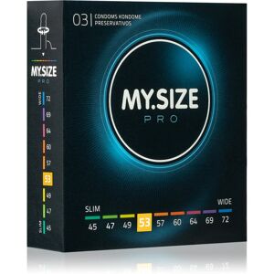 MY.SIZE 53mm Pro condoms 3 pc
