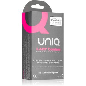 Uniq Lady female condom 3 pc