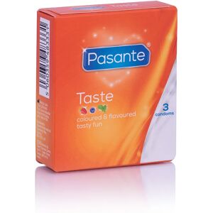 Pasante Taste Mix condoms flavour Blueberry, Strawberry, Mint 3 pc