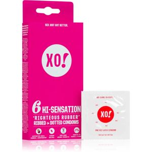 XO Hi Sensation condoms 6 pc
