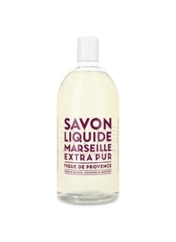 Compagnie de Provence Fig of Provence Liquid Marseille Soap - Bade- und Duschgel Nachfüllpackung 1 Liter  1000 ml