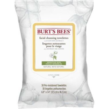 Burt's Bees Sensitive Facial Cleansing Towelettes Reinigungscreme