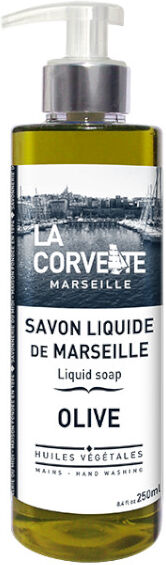 La Corvette Marseille Savon Liquide de Marseille Olive 250ml