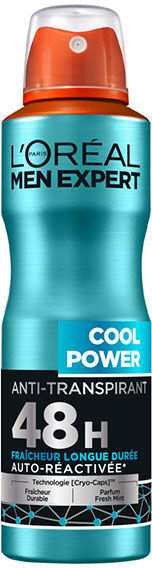 L'Oréal Paris L'Oréal Men Expert Cool Power Déodorant Spray Frais 200ml