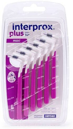 Interprox Plus Brossettes Maxi Violet 6 unités