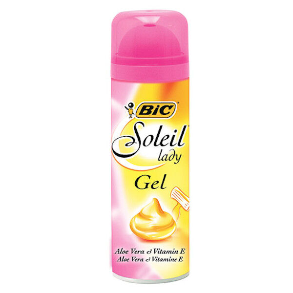 BIC Soleil Lady Gel de Rasage Aloe Vera Pink 150ml