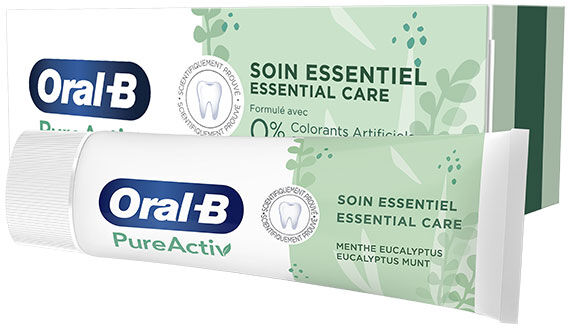 Oral-B Dentifrice PureActiv Soin Essentiel 75ml