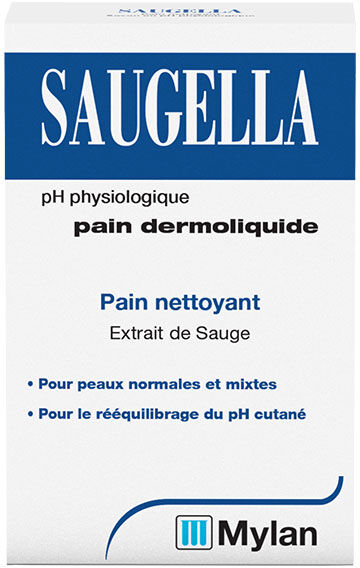 Saugella Dermoliquide Pain Nettoyant 100g