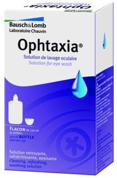 Bausch & Lomb Ophtaxia Solution de Lavage Oculaire 120ml