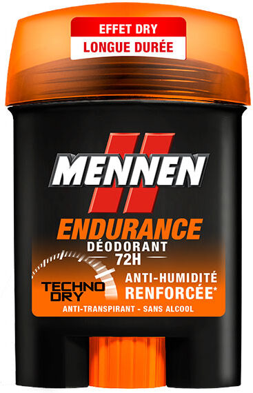 Mennen Endurance Déodorant Anti-Transpirant 72h Anti-Humidité Renforcée Stick 50ml