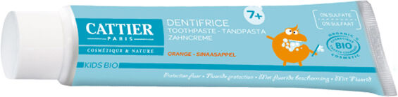 Cattier Dentifrice Kids Bio 7 Ans et + Goût Orange 50ml